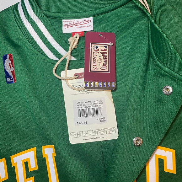 larry bird shooting jacket